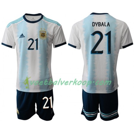 Argentinië DYBALA 21 Kids Thuistenue Copa América 2019 Argentinië DYBALA 21 Kids Thuistenue Copa América 2019